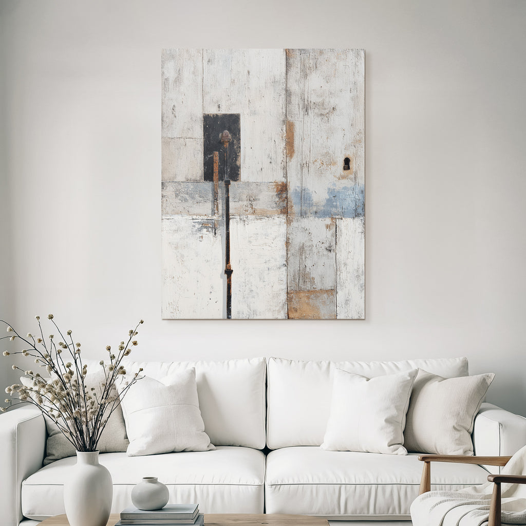 Wetter Holz Texturen Schwarzes Feld Schloss Rustikal