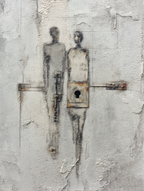Abstract Figuren Meldungssymbolik | Industrial | Einrichtungsstile