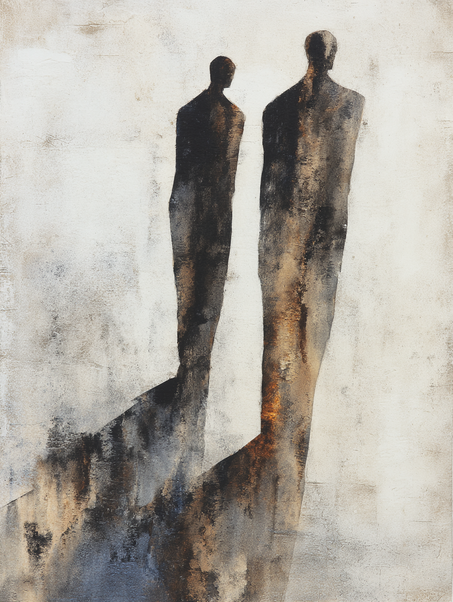Abstracte Figuren Mysterioese Introspektion | Industrial | Einrichtungsstile