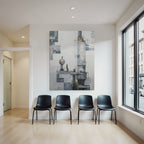 Abstrakte Architektur Menschliche Figur Modern Industrial
