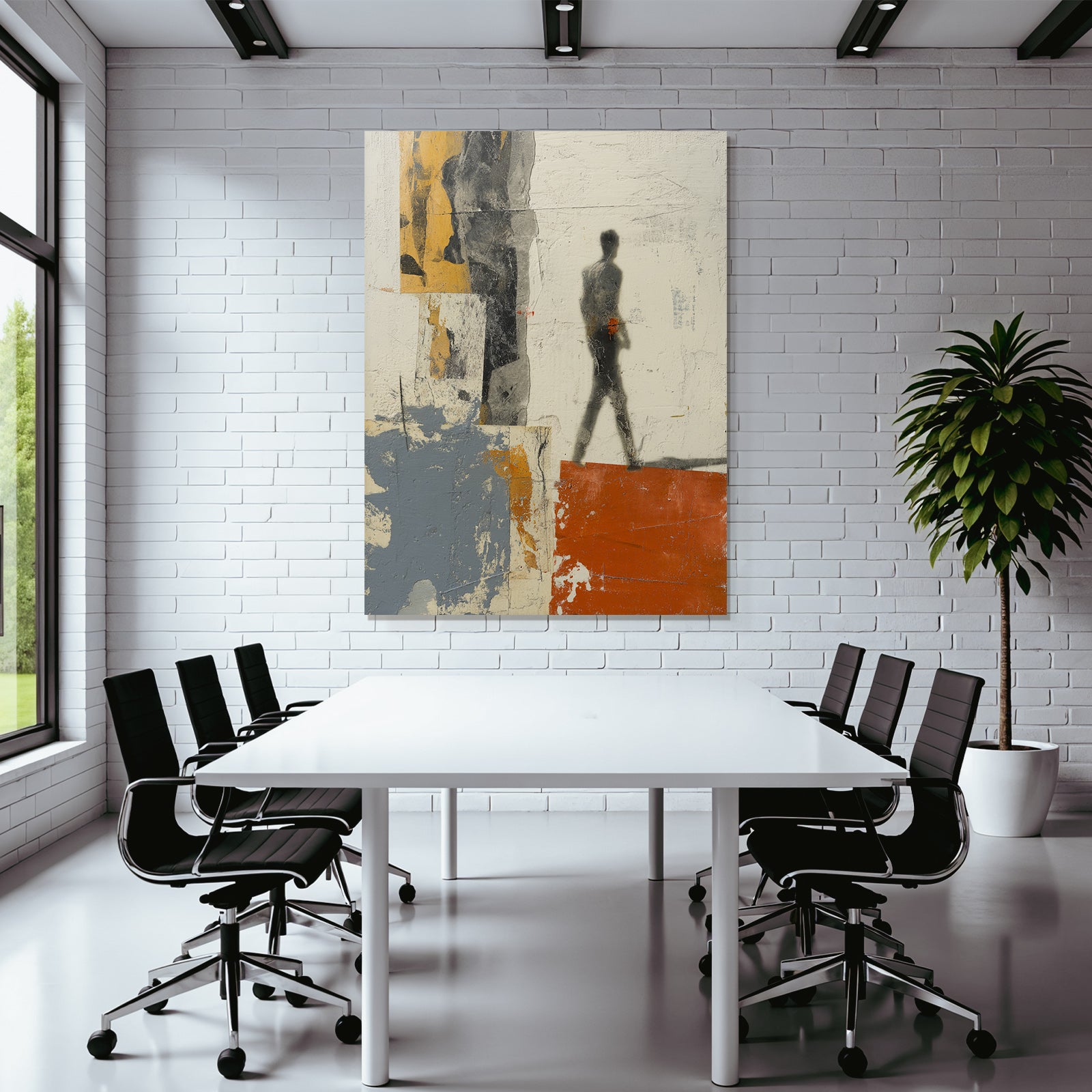 Abstrakte Darstellung Mit Texturen Und Farben