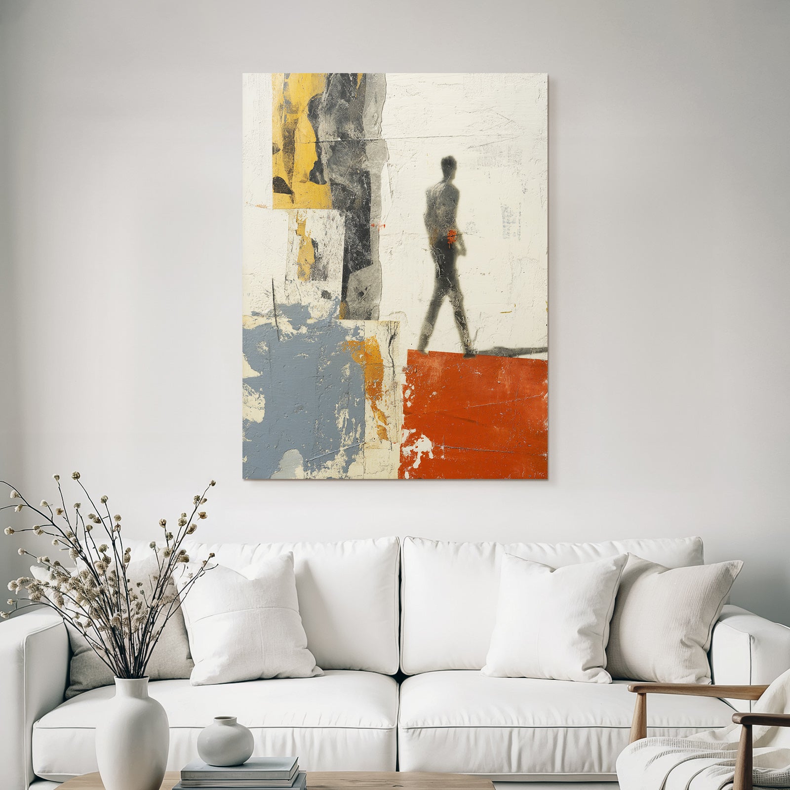 Abstrakte Darstellung Mit Texturen Und Farben