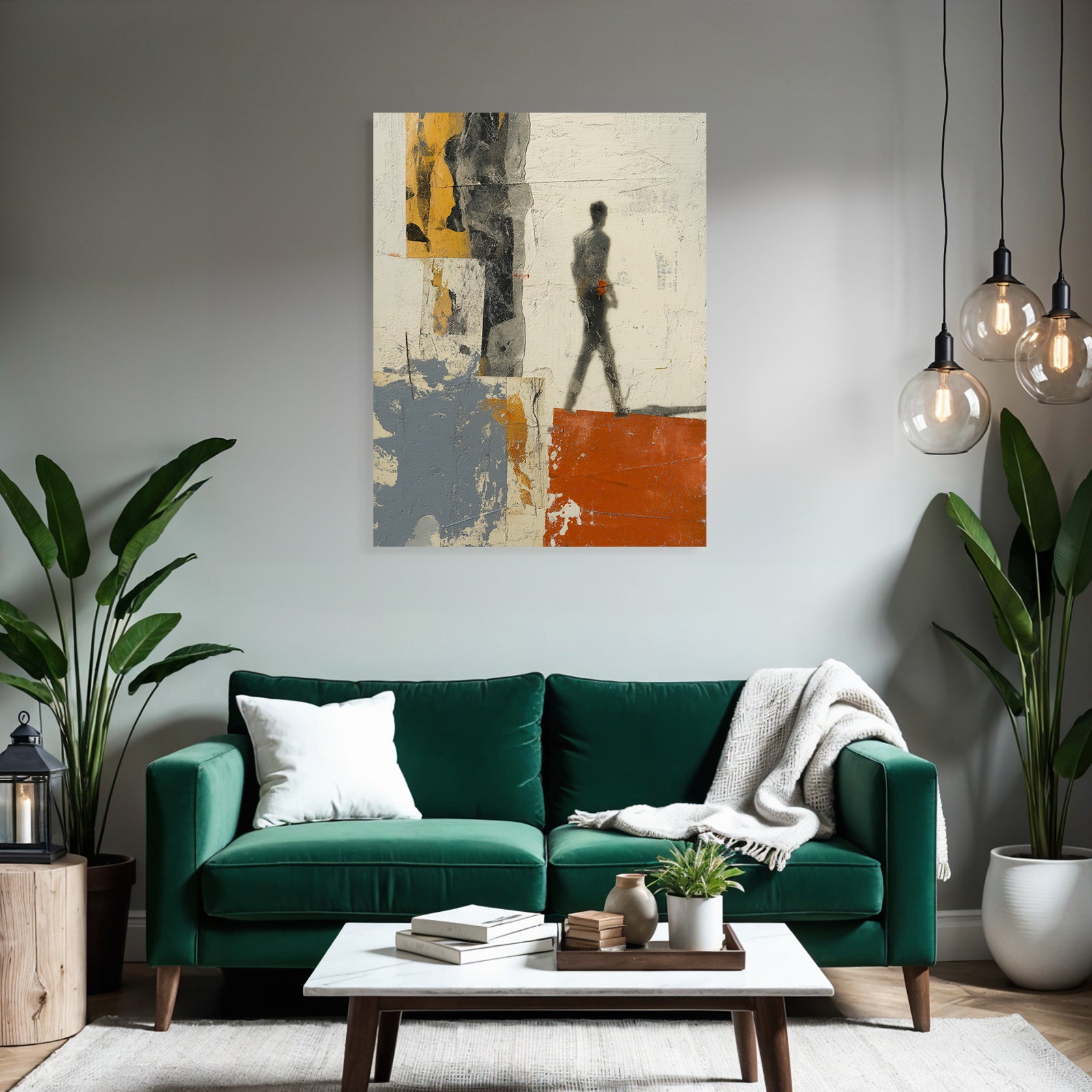 Abstrakte Darstellung Mit Texturen Und Farben