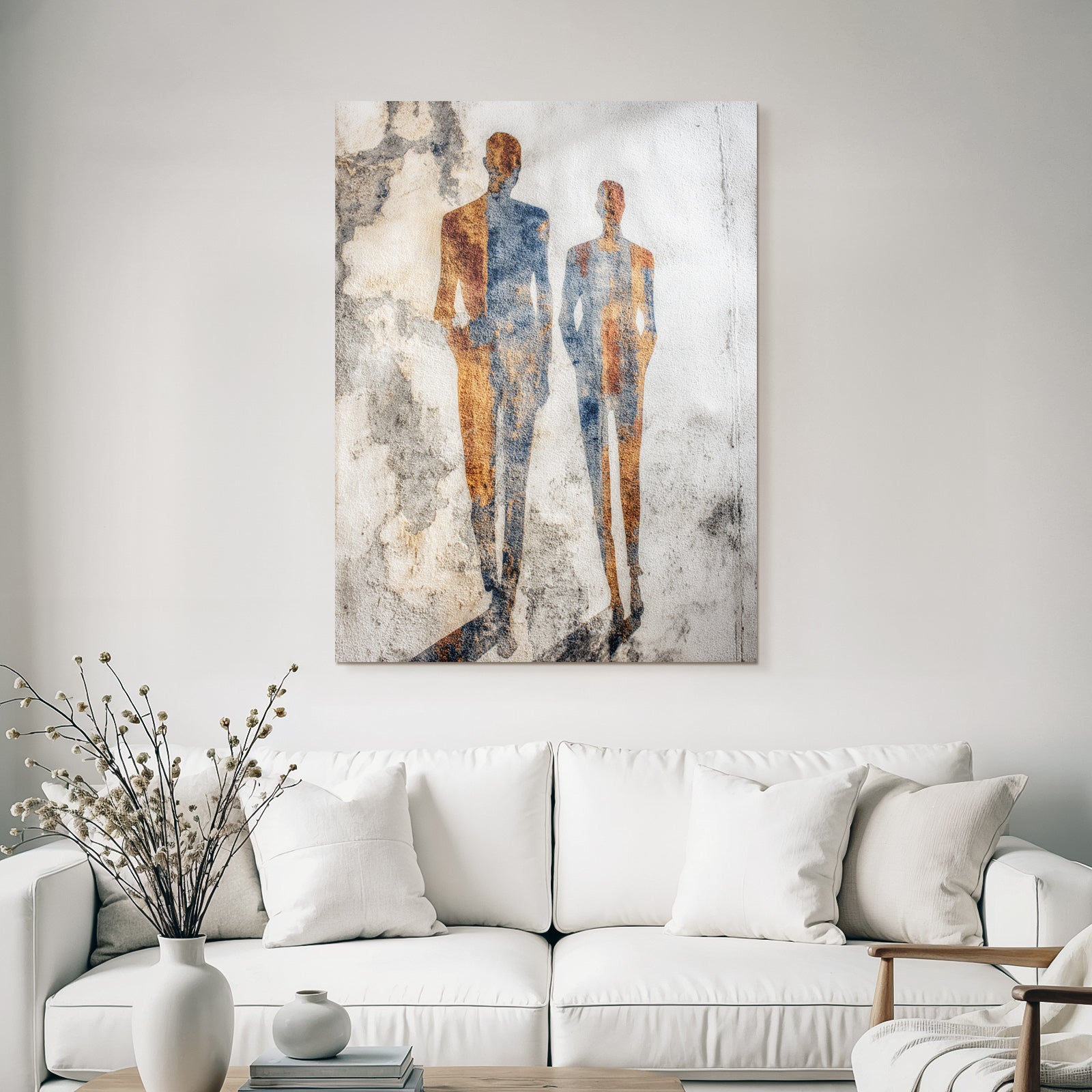 Abstrakte Figuren Farben Mix