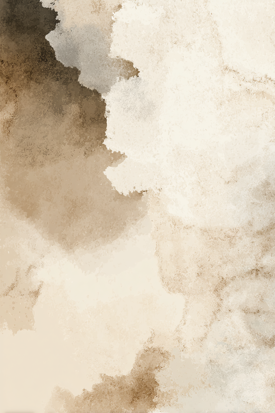Abstrakte Aquarellfarben In Beige Braun Und Creme | Japandi | Einrichtungsstile