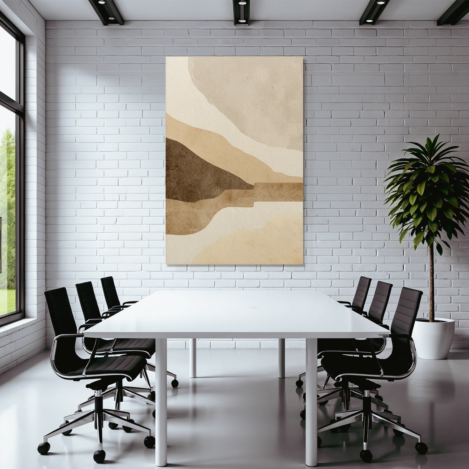 Abstrakte Gitarre Illustration Mit Texturen Und Organischen Formen