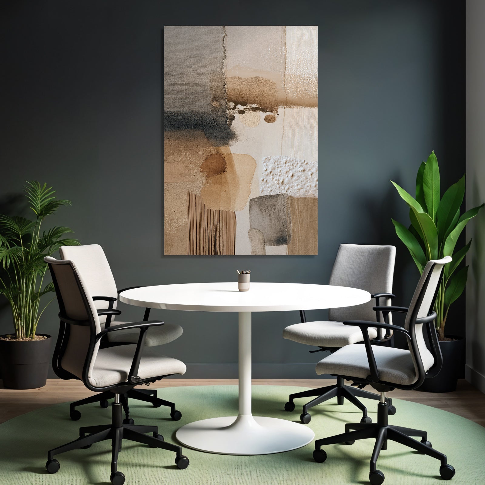 Abstract Art Earth Tones Textures