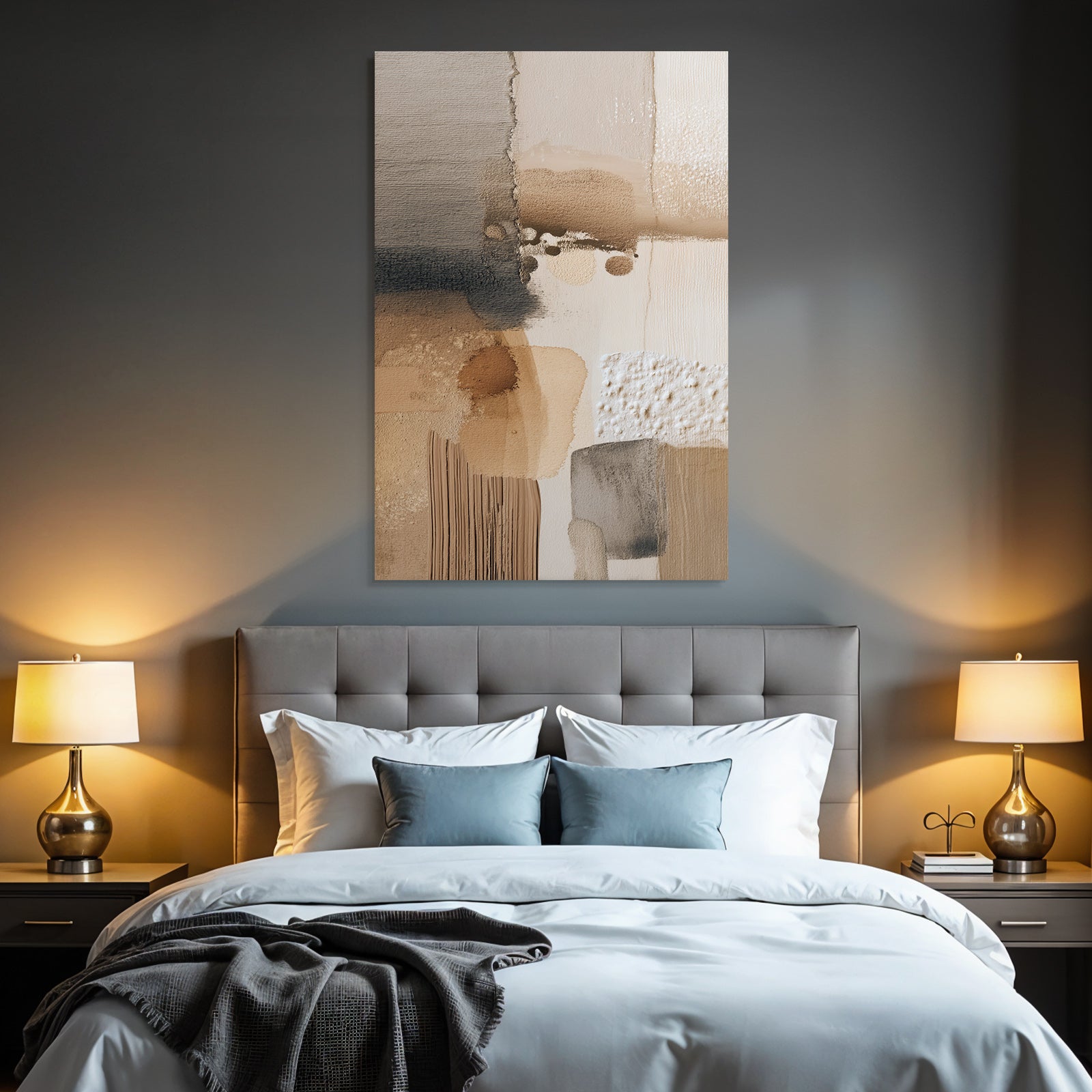 Abstract Art Earth Tones Textures