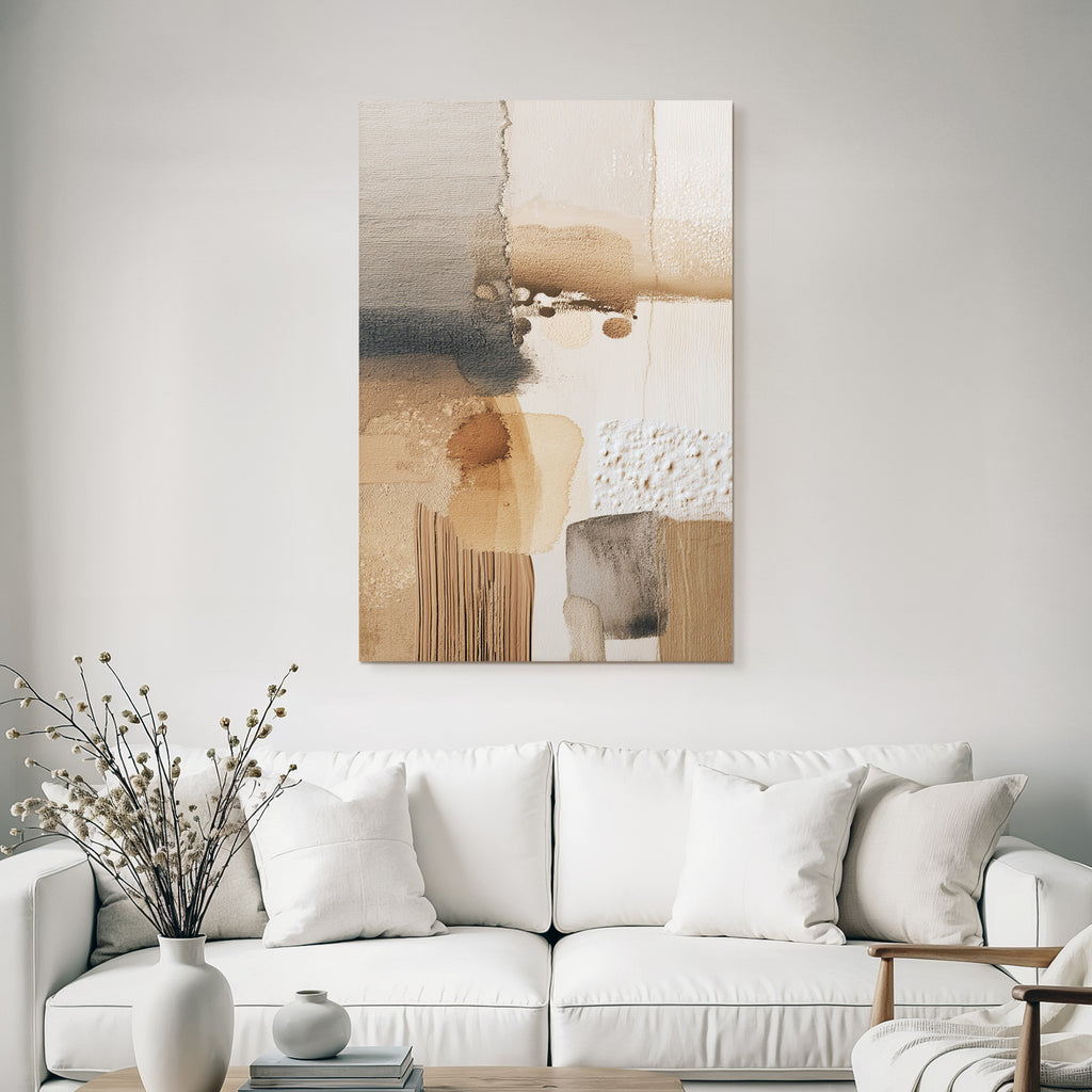 Abstract Art Earth Tones Textures
