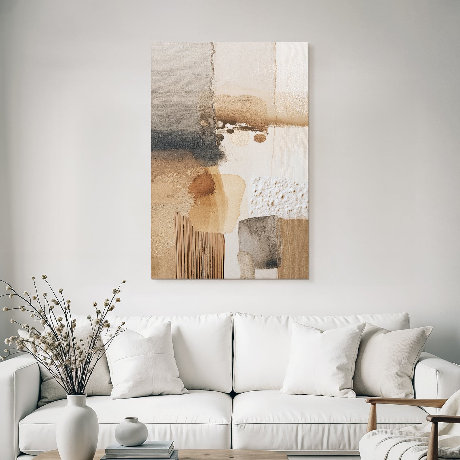 Abstract Art Earth Tones Textures