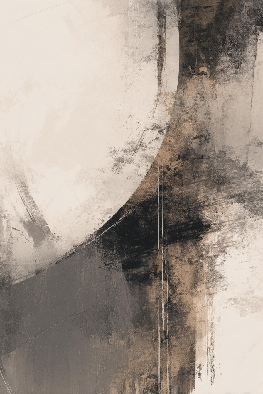 Abstrakte Kunst Neutrale Toene Texturen | Japandi | Einrichtungsstile