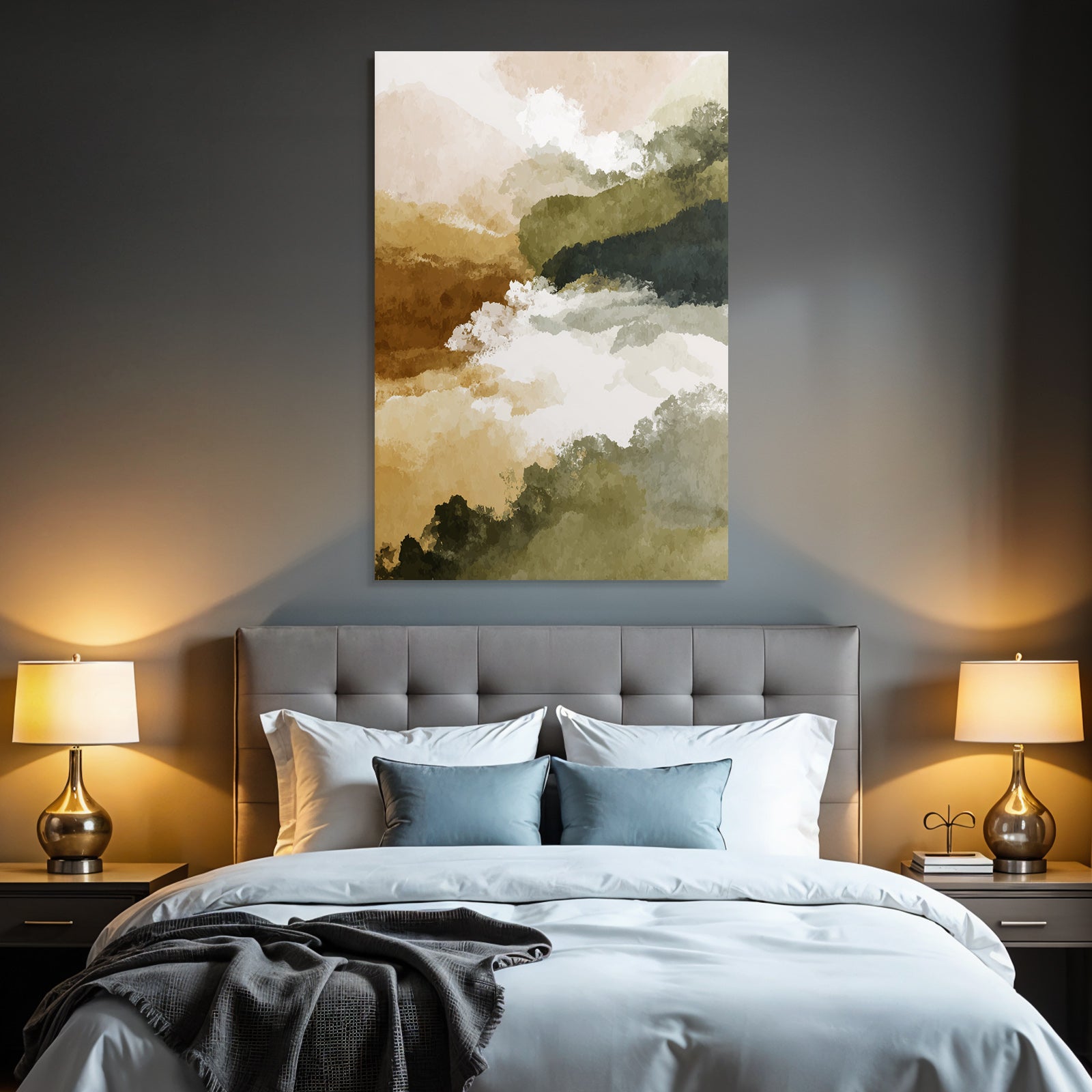 Abstract Landscape Soft Colors