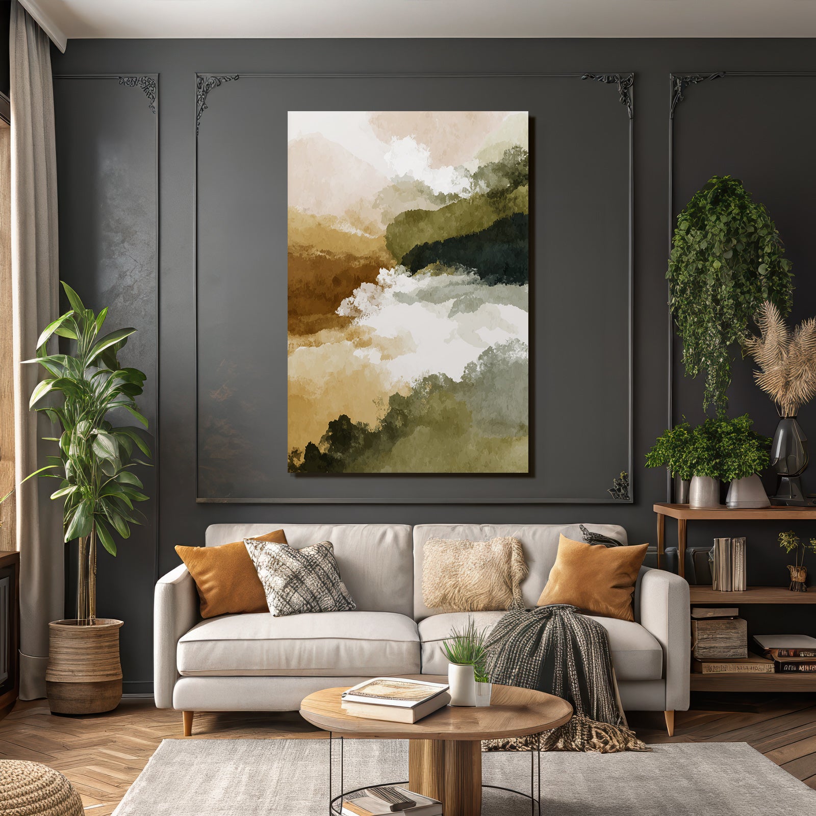 Abstract Landscape Soft Colors