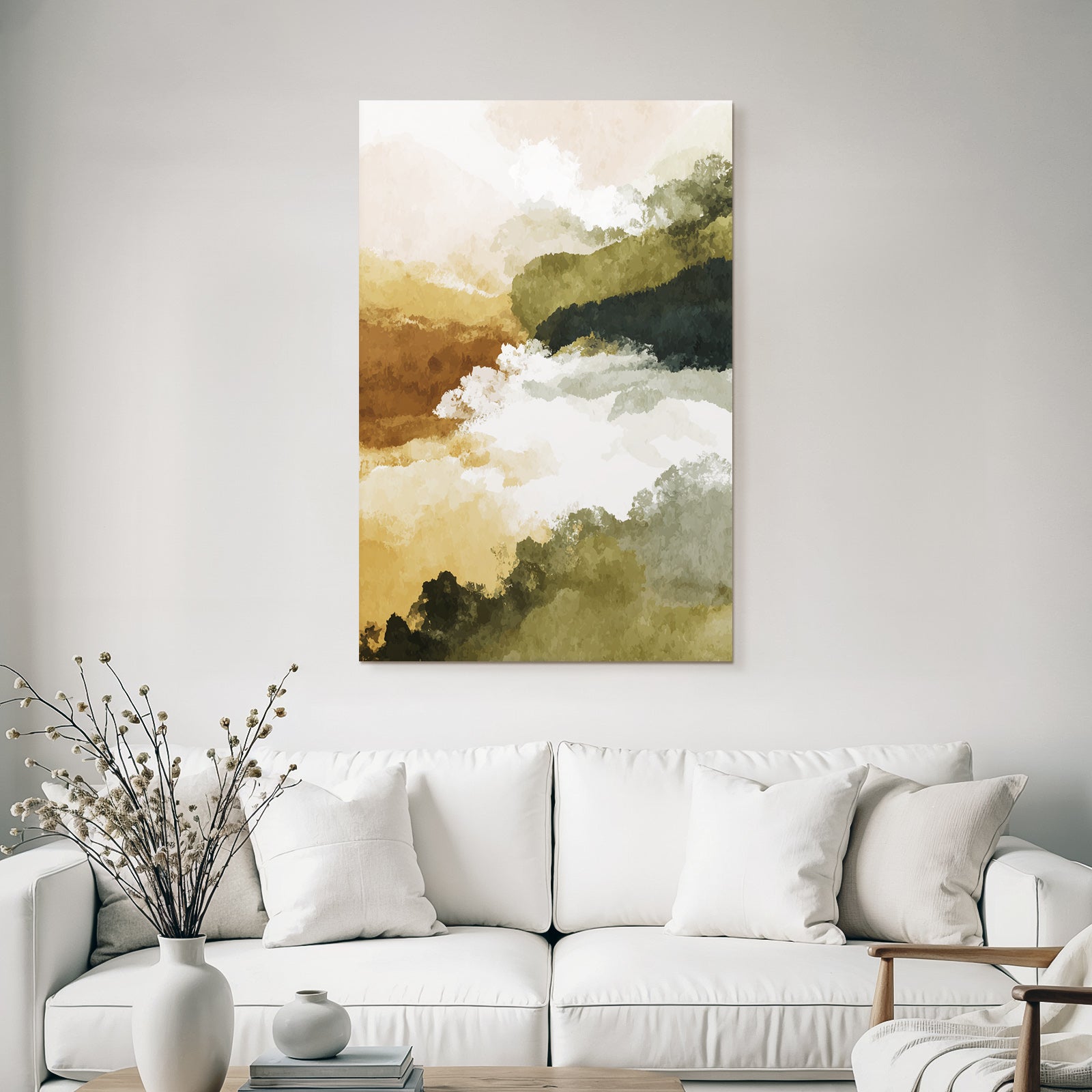 Abstract Landscape Soft Colors