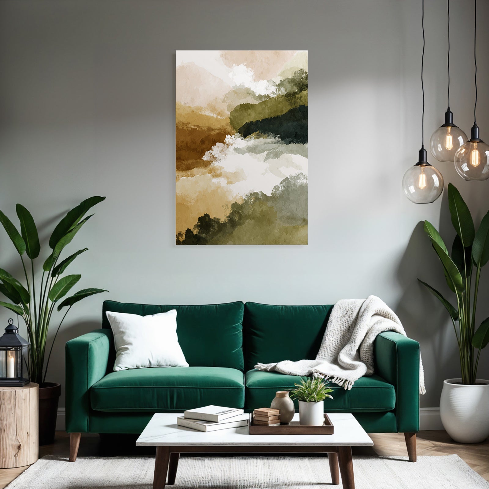 Abstract Landscape Soft Colors