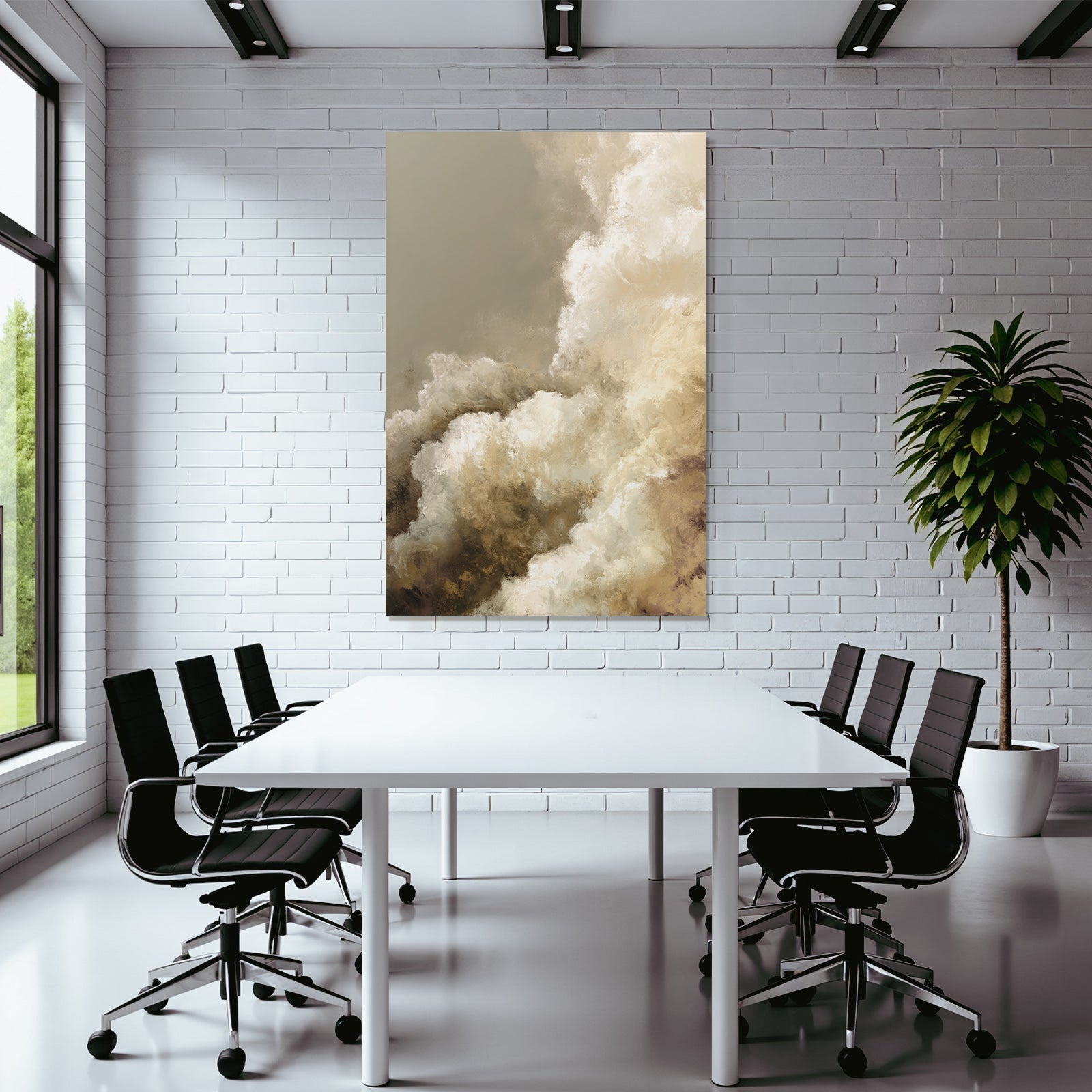 Abstrakte Wolken Darstellung Sanfte Farben Und Texturen