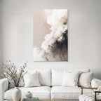 Abstract clouds in soft colors and textures