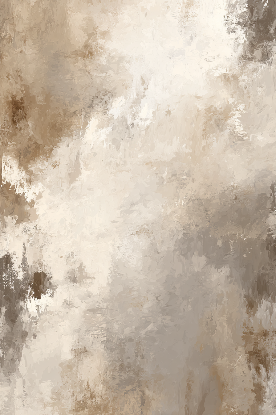 Abstraktes Gemaelde Mit Textur Beige Braun Creme | Japandi | Einrichtungsstile