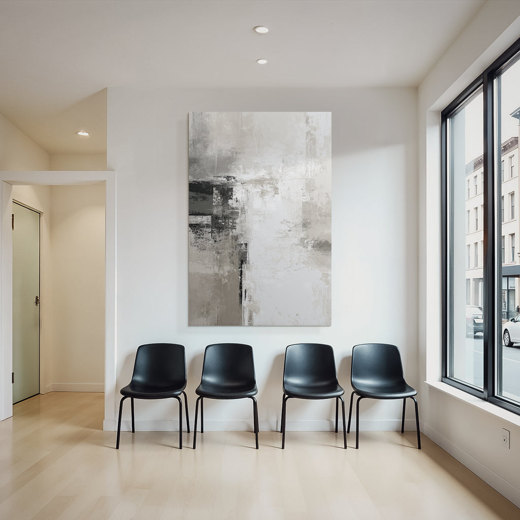 Abstraktes Werk Neutral Toene Texturen