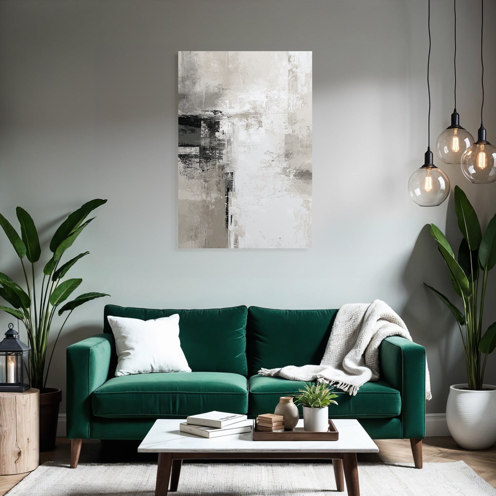 Abstraktes Werk Neutral Toene Texturen