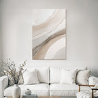 Abstract design Soft curves Neutral colors