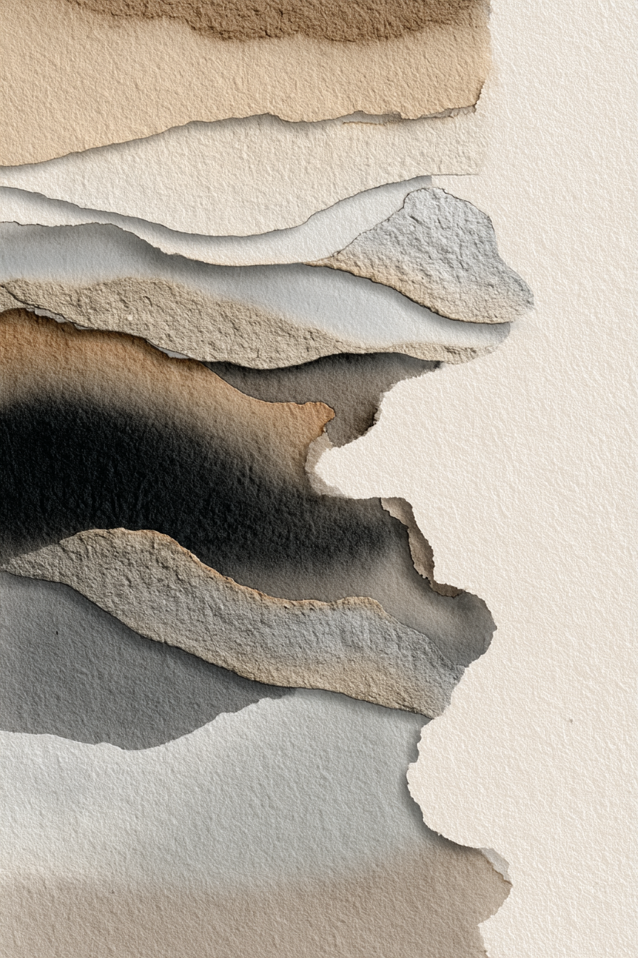 Schichten Farben Papier Textur | Japandi | Einrichtungsstile