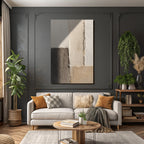 Texturierte Wand Mit Bunten Abschnitten Farbpalette Designkonzept
