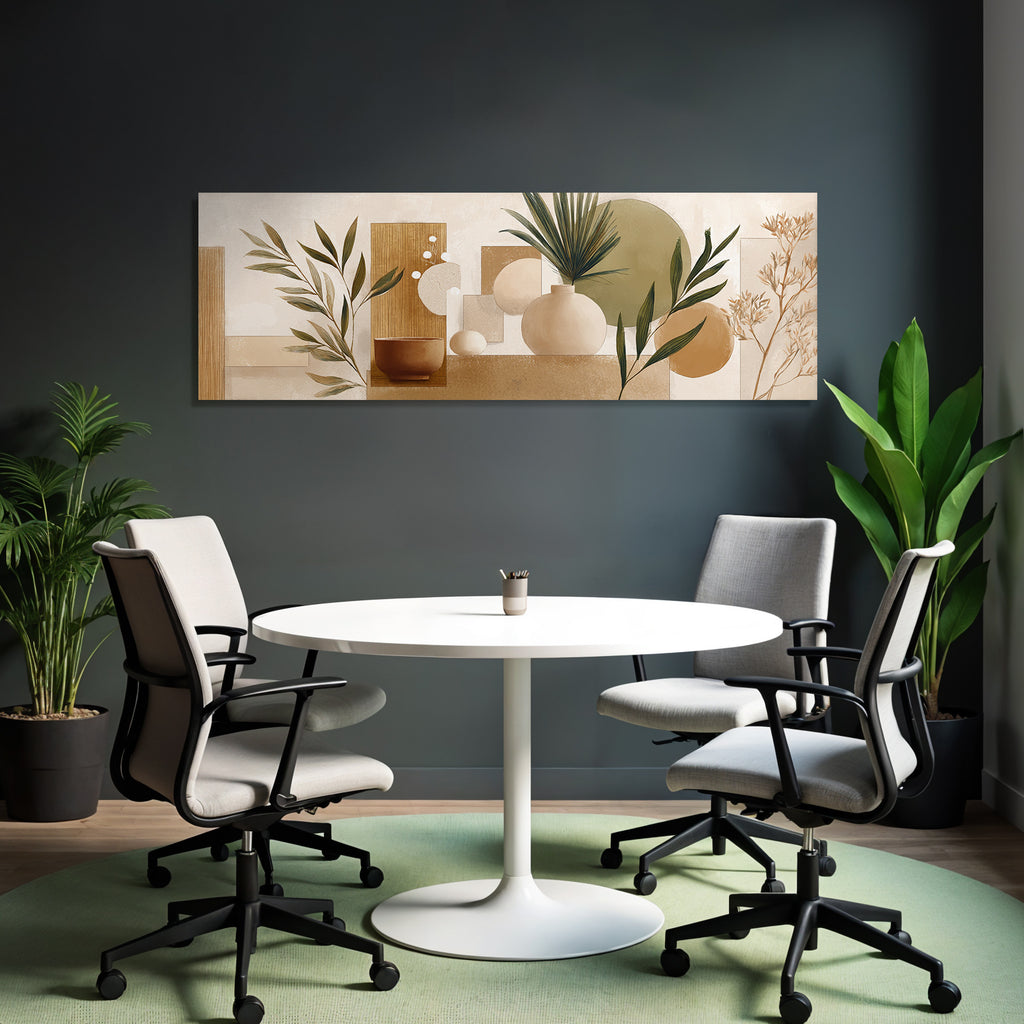 Abstract Artwork Natural Elements Leaves Still Life