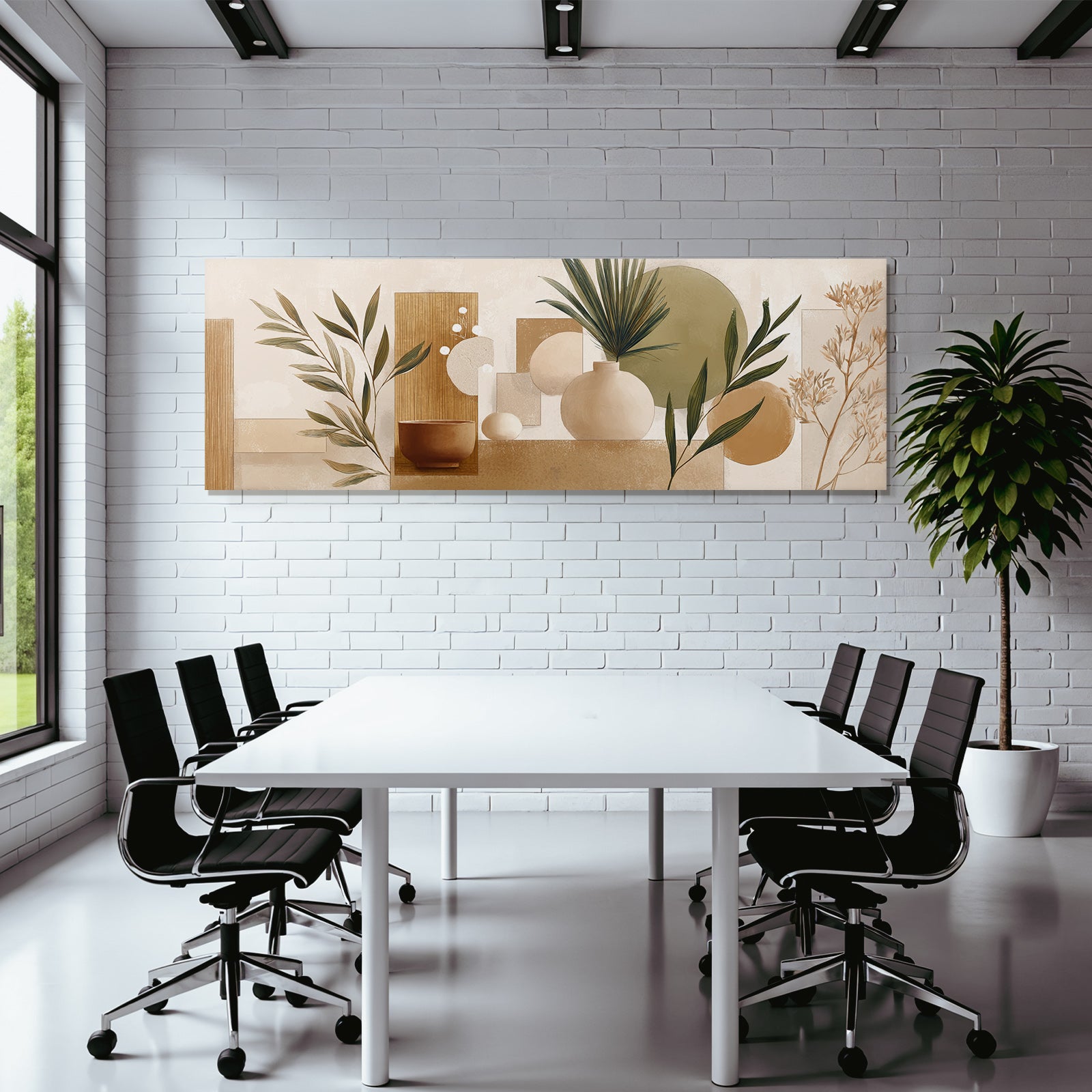 Abstract Artwork Natural Elements Leaves Still Life