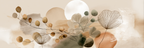 Abstract Botanical Shapes Muted Tones Ratio | Japandi | Einrichtungsstile