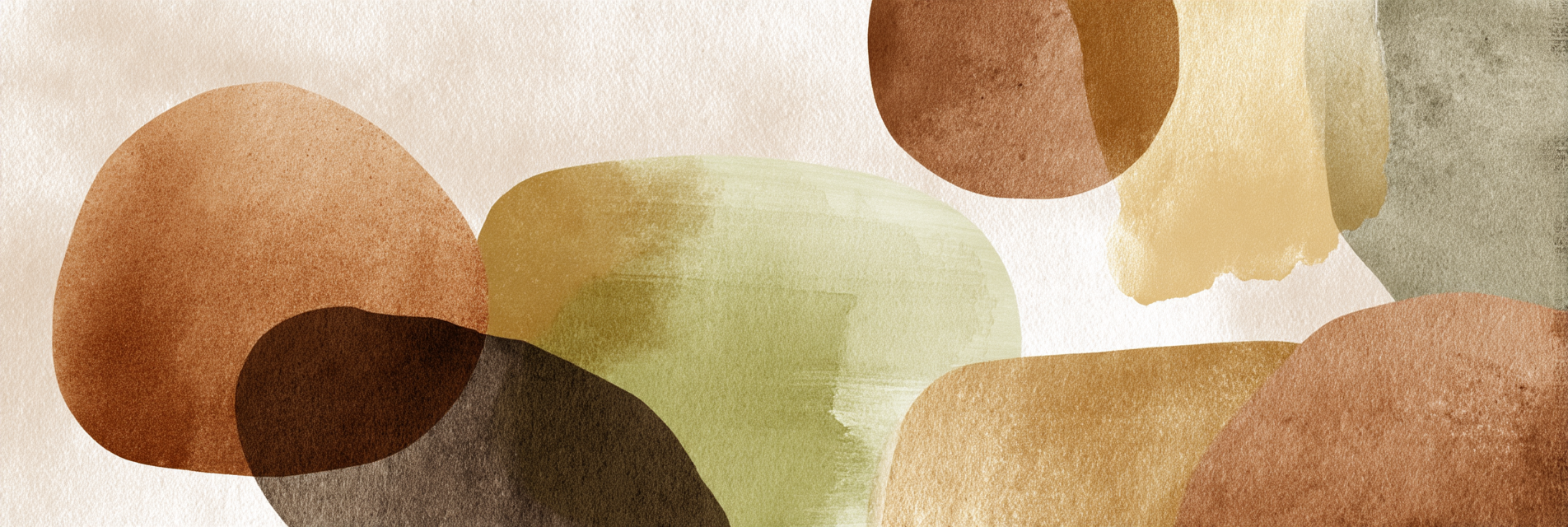 Abstract Design Earthy Tones Shapes Textures | Japandi | Einrichtungsstile
