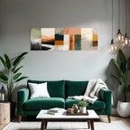 Abstracte Design Farben Texturen Digitales Kunstwerk