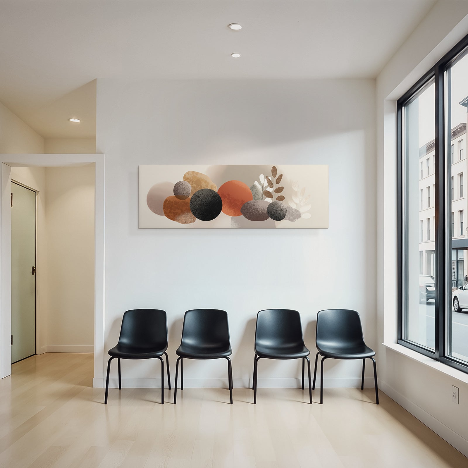 Abstrakte Illustration Minimalismus Moderne Design