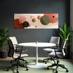 Abstrakte Illustration Verschiedene Kreise Farben Hintergrund