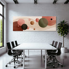 Abstrakte Illustration Verschiedene Kreise Farben Hintergrund