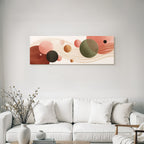 Abstrakte Illustration Verschiedene Kreise Farben Hintergrund