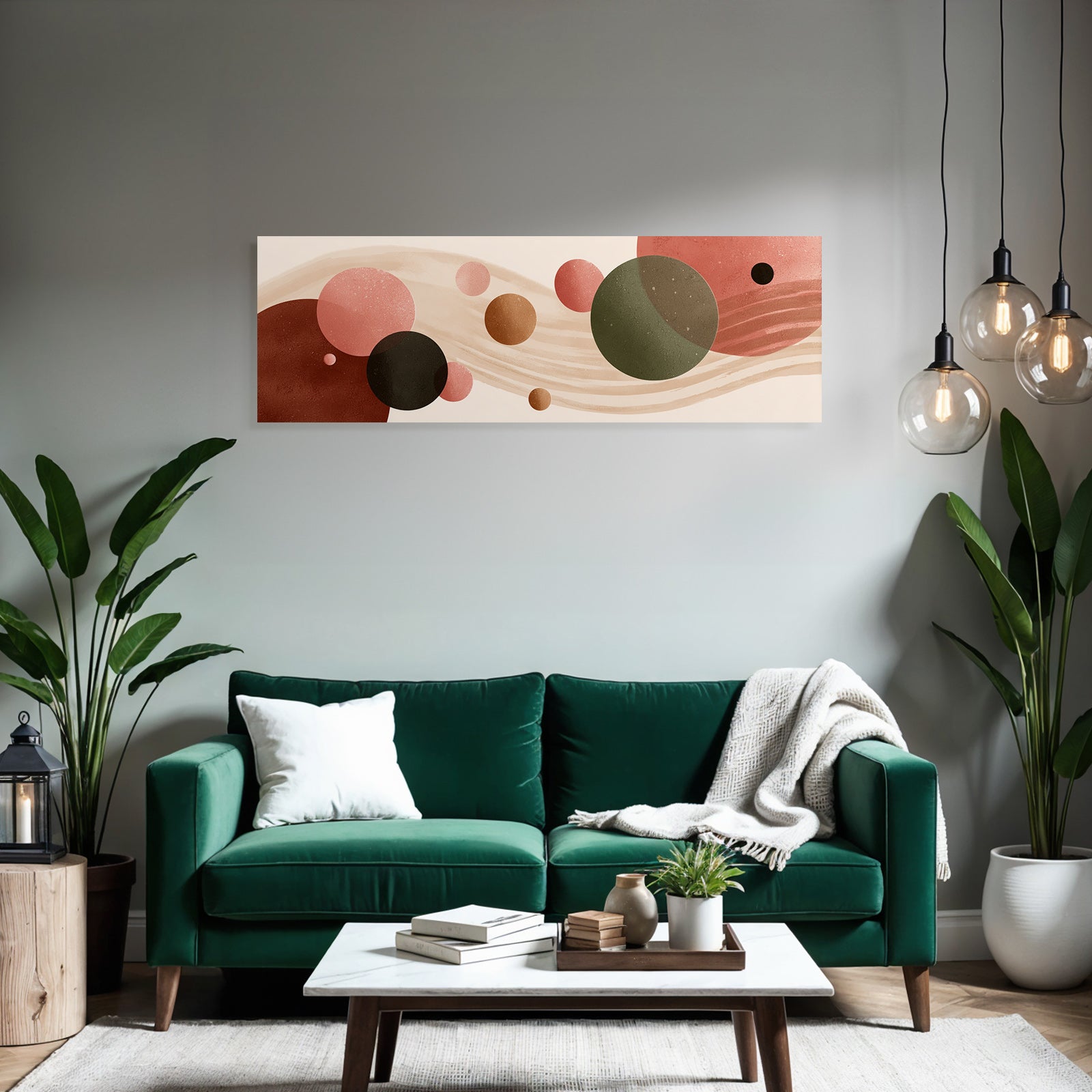 Abstrakte Illustration Verschiedene Kreise Farben Hintergrund
