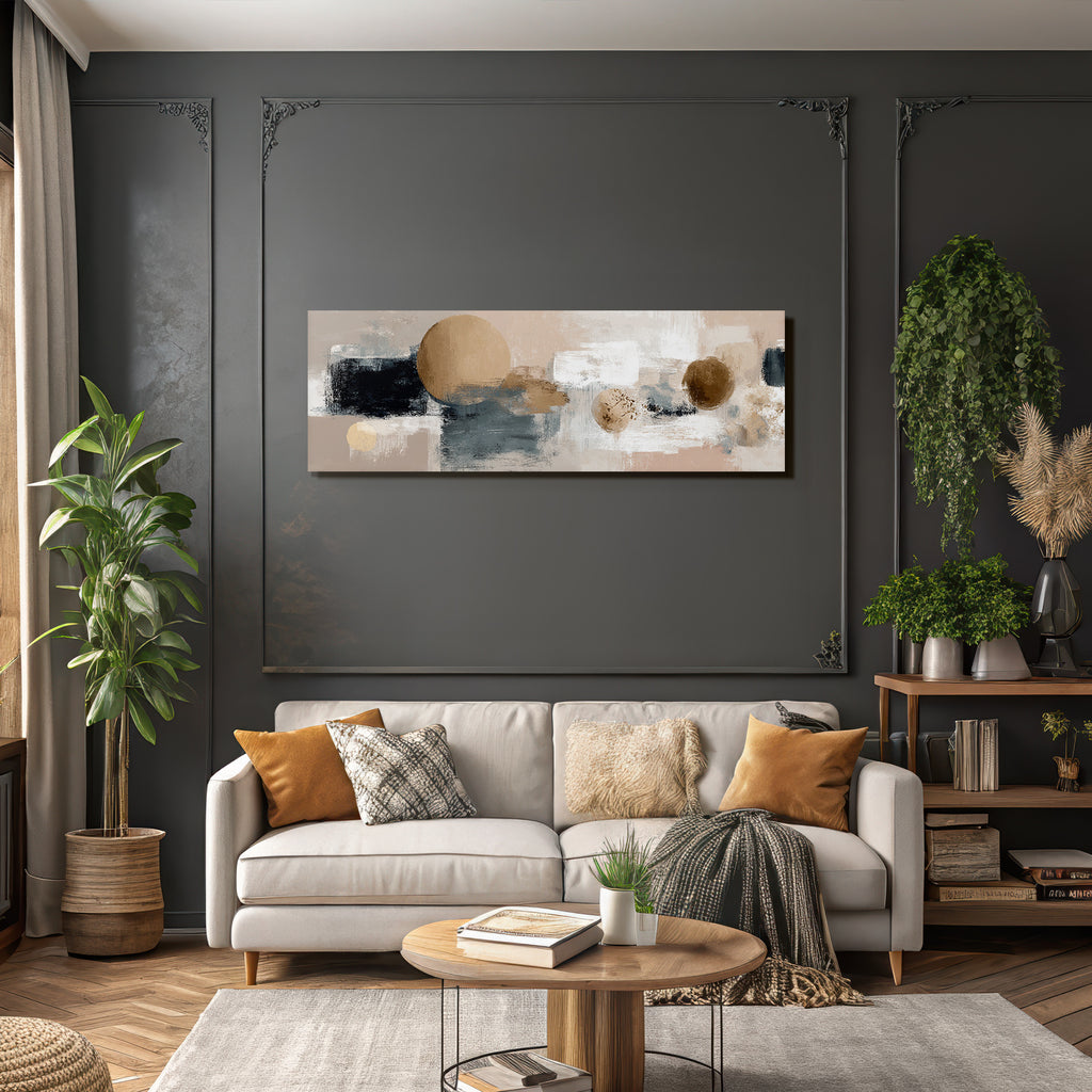 Abstrakte Kunst Neutral Farben