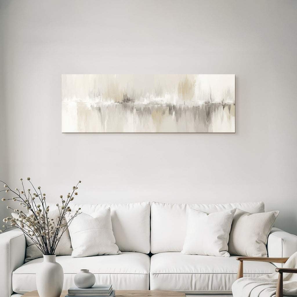 Abstrakte Kunst Neutrale Farben Bildgestaltung