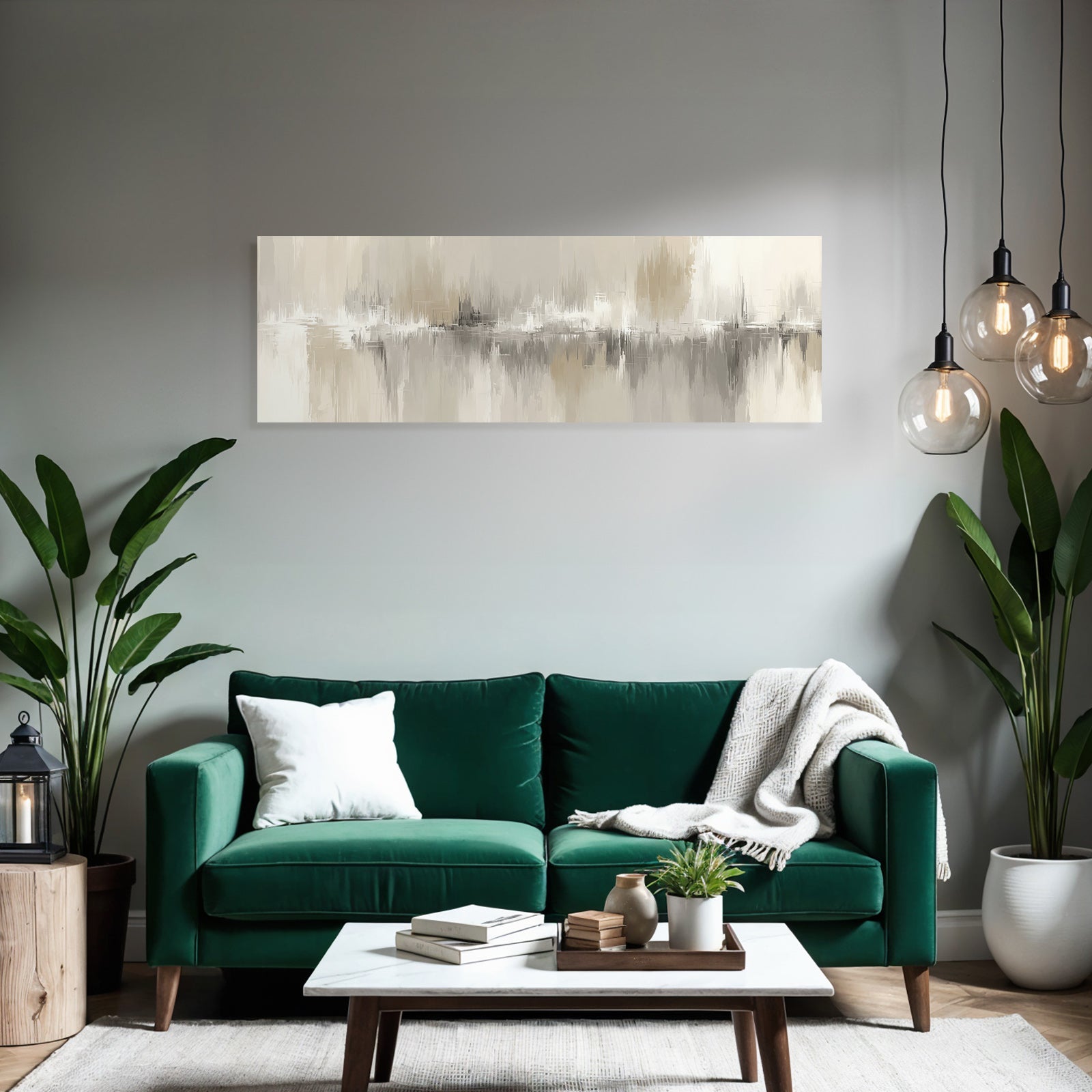 Abstrakte Kunst Neutrale Farben Bildgestaltung