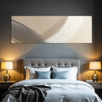 Abstraktes Design Erdige Toene Texturen Modern Aesthik Weiche Formen