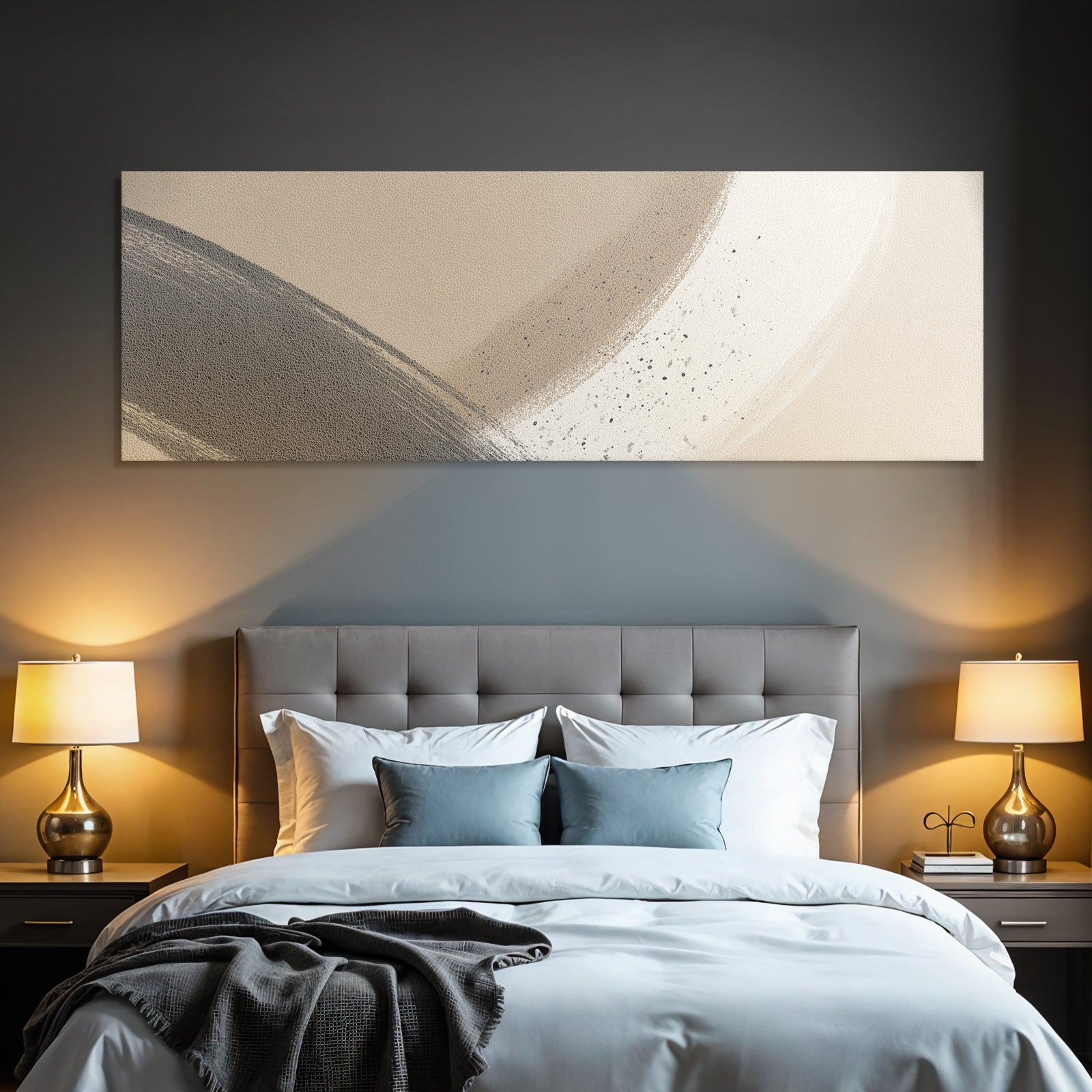 Abstract Design Earthy Tones Textures Modern Aesthetics Soft Shapes