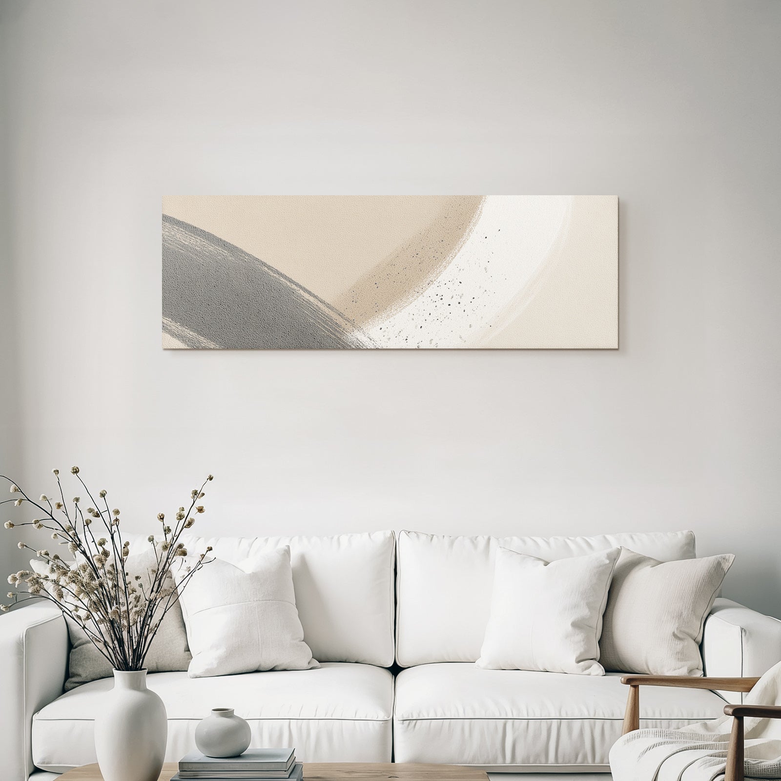 Abstract Design Earthy Tones Textures Modern Aesthetics Soft Shapes