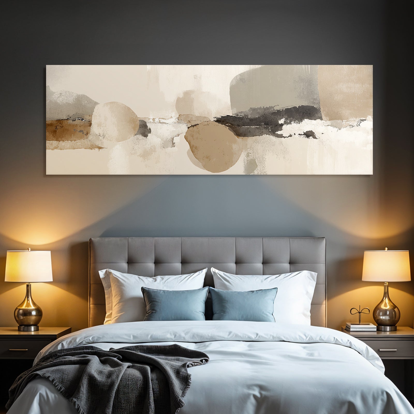 Abstract design earth tone