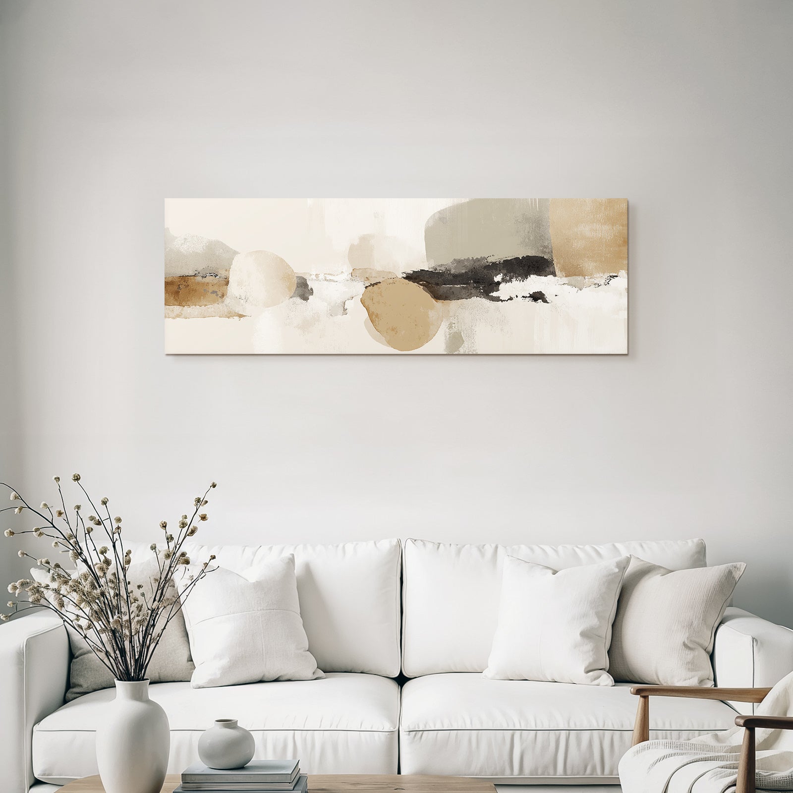 Abstract design earth tone