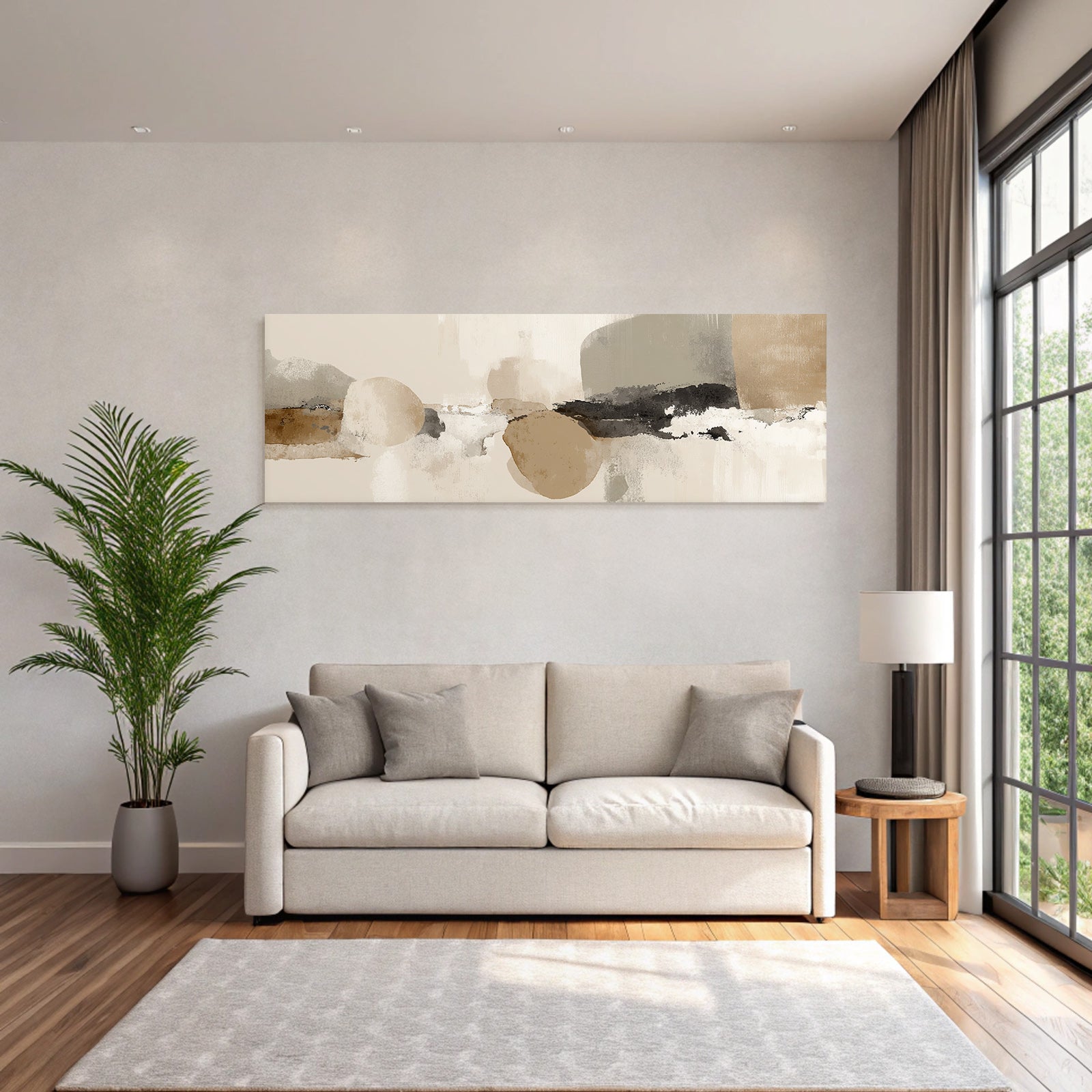 Abstract design earth tone