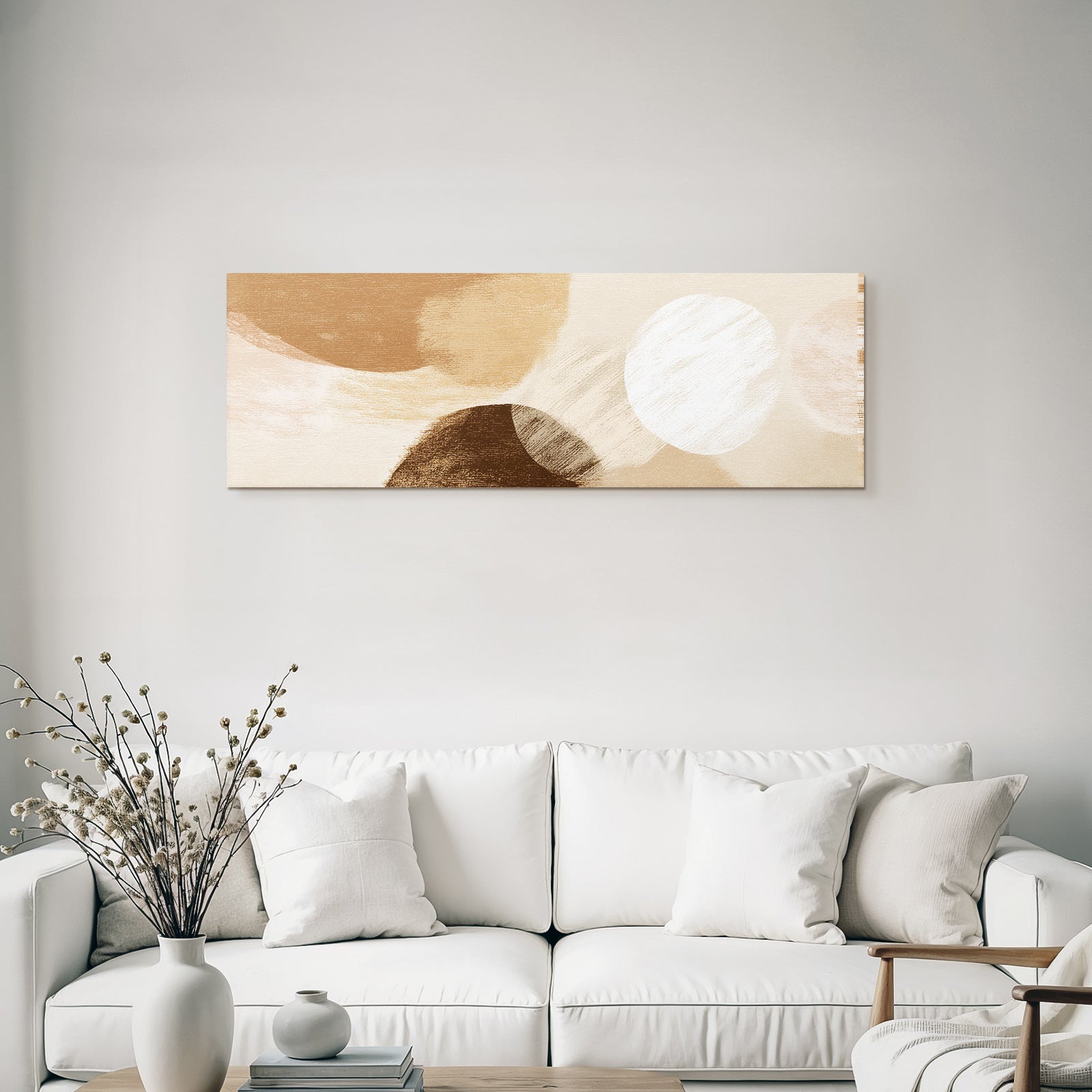 Abstract Design Textured In Earth Tones