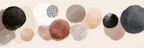 Abstraktes Design Mit Kreisen Farben Texturen Licht Hintergrund | Japandi | Einrichtungsstile