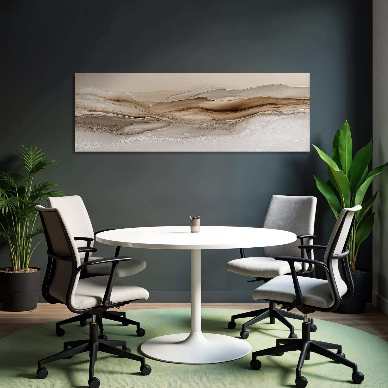 Abstract Design Neutral Tonal Landscapes