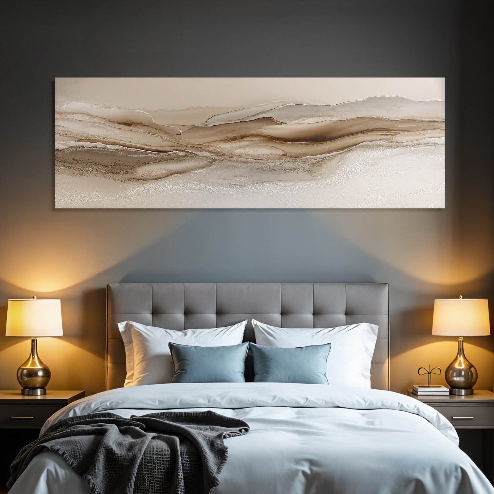 Abstract Design Neutral Tonal Landscapes